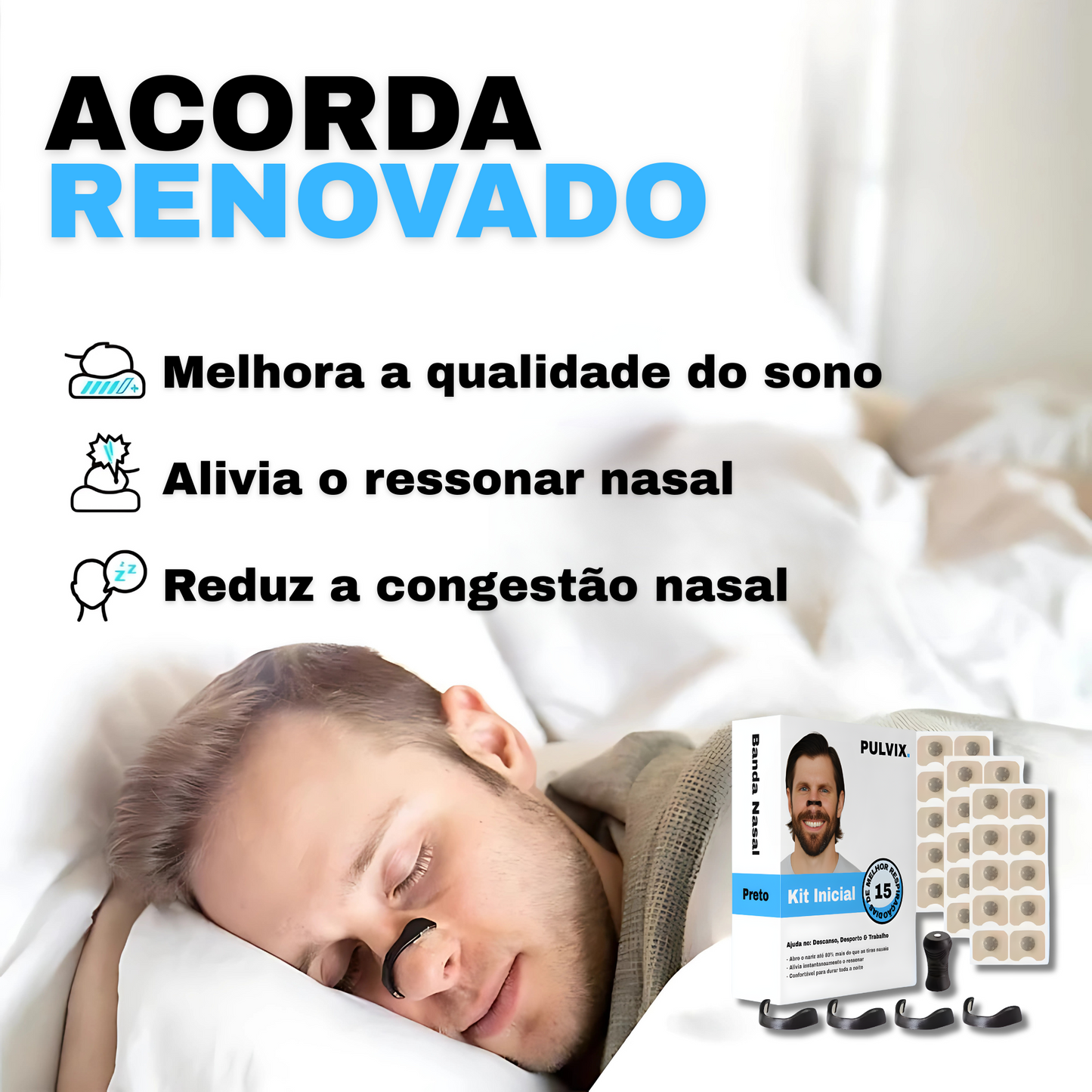 Pulvix™ Bandas Nasais